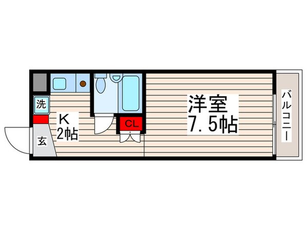 ルミエ－ル東葛西Ⅱの物件間取画像